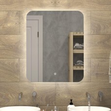 Зеркало сенсорное САНАКС 45261 Зеркало 500 х 600 мм, сенсорное, с внутренней LED подсветкой, ореольное свечение. Drift Light