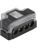 Дистрибьютор ASPECT DB-1044, Вход 1x0(4)Ga - Выход 4x4(8)Ga, никель