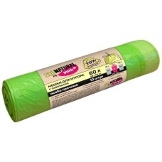 Мешки для мусора YORK с тесьмой ЭКО Натурал 60л (10 шт) 089950