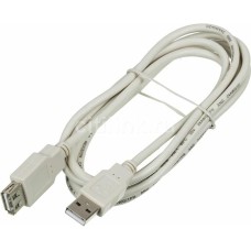 NINGBO Кабель-удлинитель USB2.0 USB A(m) - USB A(f), 1.8м, блистер [usb2.0-am-af-br]