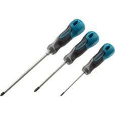 Набор отверток GROSS Набор отверток PH, 3 шт, S2, трехкомпонентная рукоятка 12166