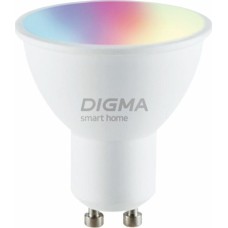 DIGMA Умная лампа L1 GU10 RGB 5Вт 400lm Wi-Fi [dll1gu10]