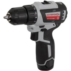 INTERSKOL Дрель аккумуляторная (АКБ, 2500 мАч) (в картонной упаковке) ДА-10/12В ИНТЕРСКОЛ 757.2.2.43
