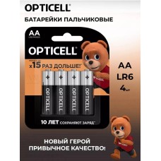 OPTICELL AA Батарейка Professional LR6, 4 шт