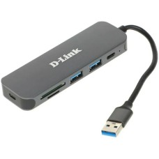 D-LINK Концентратор DUB-1325/A2A (2xUSB 3.0, SD/microSD, USB 3.0) (DUB-1325/A2A)