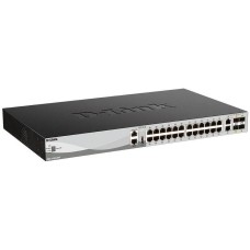 Коммутатор D-LINK Коммутатор DGS-3130-30TS/B1A Управляемый L3 стекируемый коммутатор с 24 портами 10/100/1000Base-T, 2 портами 10GBase-T и 4 портами 10GBase-X SFP+, {3}, (461859)