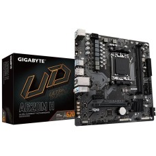 Материнская плата GIGABYTE Материнская плата A620M H, Socket AM5, AMD A620, 2xDDR5-5200, HDMI+DP, 1xPCI-Ex16, 1xPCI-Ex1, 4xSATA3(RAID 0/1/10), 1xM.2, 8 Ch Audio, GLan, (4+4)xUSB2.0, (2+2)xUSB3.2, 1xPS/2, mATX, RTL {10}