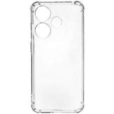 PERO Чехол (клип-кейс) CC02, для Xiaomi Poco F6, противоударный, прозрачный [cc02-xpf6-tr]