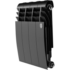 Радиатор ROYAL THERMO Радиатор биметаллический BILINER B 350 Чёрный - 4 секц