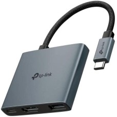 TP-LINK Хаб (разветвитель) UH3020C, серый