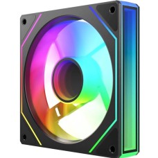 BLOODY Вентилятор CF-11 LCD 120мм, 4-pin, 1800об/мин, 11 - 32 дБ, ARGB, черный, Ret [cf-11-argb120-bk]