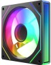 BLOODY Вентилятор CF-11 LCD 120мм, 4-pin, 1800об/мин, 11 - 32 дБ, ARGB, черный, Ret [cf-11-argb120-bk]