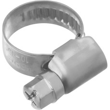 СИБРТЕХ Хомуты нержавеющая сталь, Стандартное болтовое крепление 10-16 мм, 100 штук в упаковке, ширина 9 мм 47577