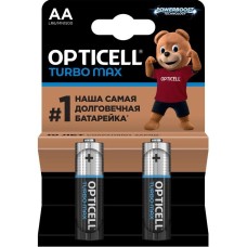OPTICELL AA Батарейка Turbo MAX LR6, 2 шт