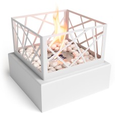 Камин электрический FIRELIGHT Биокамин BFP-T185BFW Bonfire White