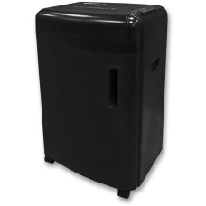 OFFICE KIT Шредер S180 (0,8x1) черный (секр.P-7) фрагменты 5лист. 32лтр. пл.карты CD