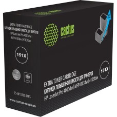 CACTUS Картридж лазерный CS-W1510X-MPS 151X черный (18000стр.) для HP LJ Pro 4003dw/MFP4103dw/4103fdw с чипом