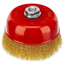 MATRIX Щетка дисковая по мет. 74606 d=125мм d(посад.)=14мм (угловые шлифмашины) (упак.:1шт)
