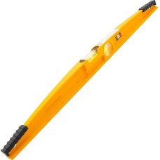 DENZEL Уровень 34935 пузырьковый 2глаз. литой желтый