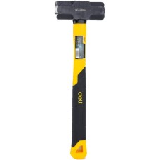 DELI Кувалда DL447003 1,36кг, рукоятка из высокопрочного стекловолокна