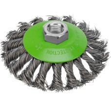 СИБРТЕХ Щетка для УШМ, 100 мм, М14, 