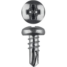 ЗУБР КЛМ-СЦ, 9.5 х 3.5 мм, цинк, конусная головка 22000 шт (22 кг.), саморез со сверлом для листового металла (4-300170-35-09)