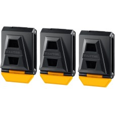 KRAFTOOL KC-3 клипсы для системы быстрого крепления FastClip, 3 шт. (38779)