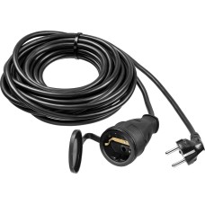 ЗУБР ПВС-315-Ш, ПВС, 3 х 1.5 мм2, 10 м, IP44, 3500 Вт, силовой удлинитель-шнур, Профессионал (55020-10)