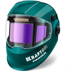 KRAFTOOL PANZER хамелеон, с панорамным трёхсторонним светофильтром, затемнение 3/4-8/9-14, маска сварщика (11061)