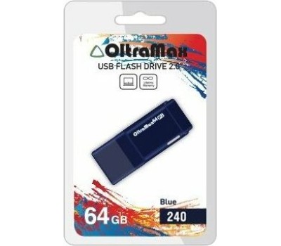 USB флэш-накопитель OLTRAMAX OM-64GB-240-синий