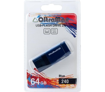 USB флэш-накопитель OLTRAMAX OM-64GB-240-синий
