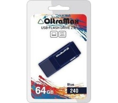 USB флэш-накопитель OLTRAMAX OM-64GB-240-синий