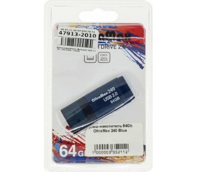 USB флэш-накопитель OLTRAMAX OM-64GB-240-синий