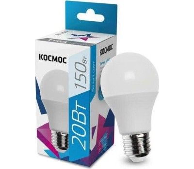 Лампа светодиодная КОСМОС LKECLED20WA60E2745
