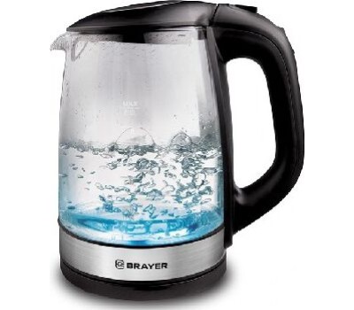 Чайник BRAYER BR1040BK стекло