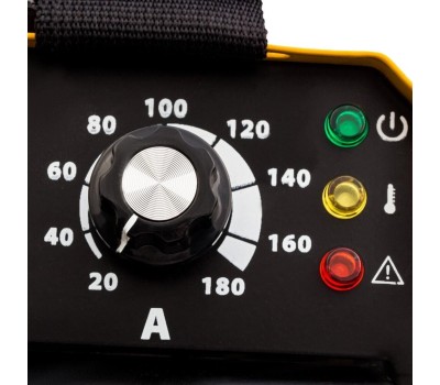 Сварочное оборудование DENZEL Аппарат инвертор. дуговой сварки DS-180 Compact, 180 А, ПВ 70%, диам.эл. 1,6-4 мм 94372