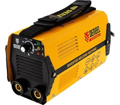 Сварочное оборудование DENZEL Аппарат инвертор. дуговой сварки DS-180 Compact, 180 А, ПВ 70%, диам.эл. 1,6-4 мм 94372