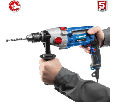 Дрели ЗУБР ДУ-П850-2 ЭРМК 850Вт, кейс