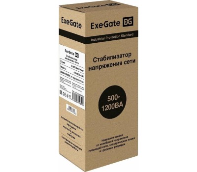 Стабилизатор EXEGATE (285937) POWER AD5000-600 (4 евророзетки)