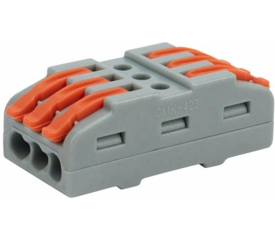 REXANT (07-6263-3) СМК 5-ТИ ПРОВОДНАЯ 0,08-4 ММ2 ПРОХОДНАЯ, СЕРАЯ