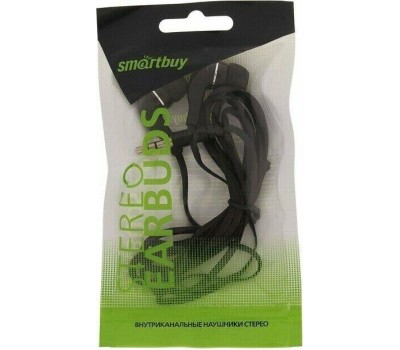 Внутриканальные наушники SMARTBUY (SBE-011K) A4 черные (коробка)