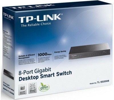 коммутатор TP-LINK TL-SG2008