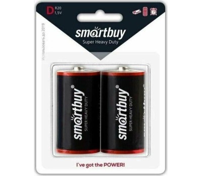Батарейка SMARTBUY (SBBZ-D02B) R20/2B (12/96)
