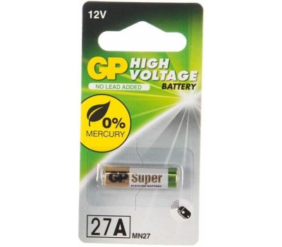 GP Батарея Super Alkaline 27AF MN27 (27A)