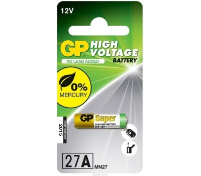 GP Батарея Super Alkaline 27AF MN27 (27A)