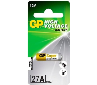 GP Батарея Super Alkaline 27AF MN27 (27A)