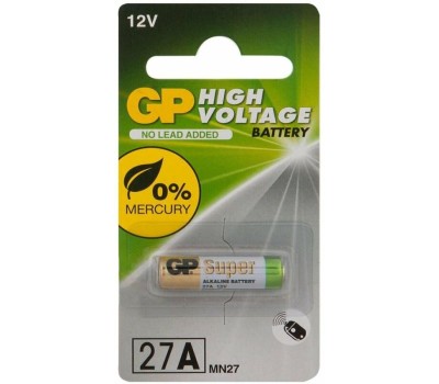 GP Батарея Super Alkaline 27AF MN27 (27A)