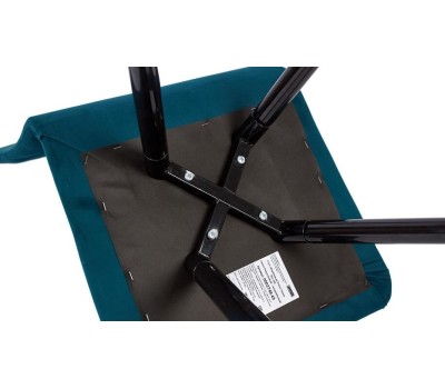 Стул обеденный POLINI Home Rio SM, темно-бирюзовый - черный (2 кор.)