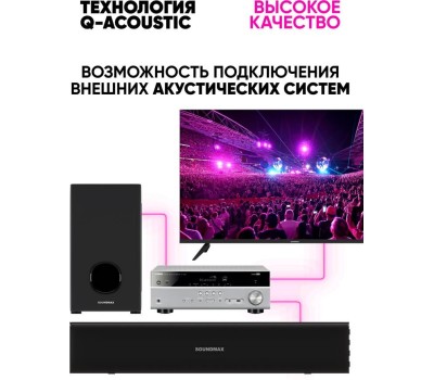 Телевизор SOUNDMAX SM-LED32M12 HD Безрамочный