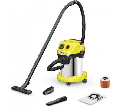Строительный пылесос Karcher WD 3 P S V-17/4/20, желтый [1.628-190.0]